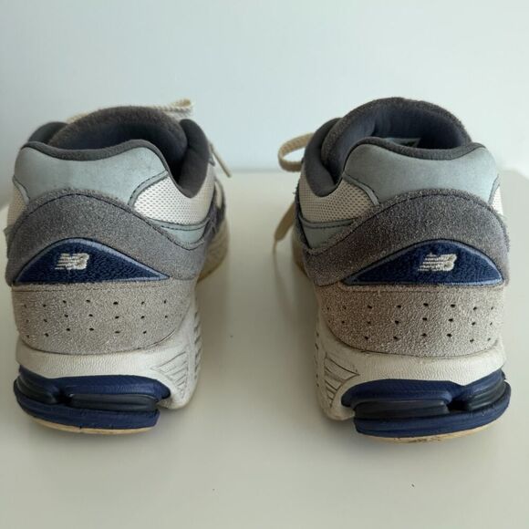 New Balance 2002R Shoes Men 9.5 Suede Blue Tan Distressed Chunky Sneaker M2002RG main image 11
